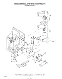 MAGNETRON AND AIR FLOW Diagram and Parts List for MW8900XS4  Whirlpool Microwave