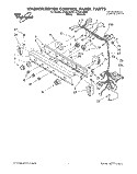 WASHER/DRYER CONTROL PANEL Diagram and Parts List for LTG6234AW1  Whirlpool Washer Dryer Combo