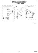 WATER SYSTEM Diagram and Parts List for 3LSR5233BN0  Whirlpool Washer