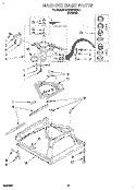 MACHINE BASE Diagram and Parts List for KAWE578BAL1  KitchenAid Washer