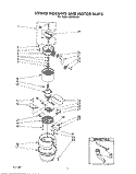 SECTION Diagram and Parts List for KBDS250S1  KitchenAid Food Waste Disposer