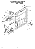 Part Location Diagram of 8537823 Whirlpool HARNS-WIRE
