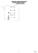 MISCELLANEOUS PARTS - OPTIONAL PARTS (NOT INCLUDED) Diagram and Parts List for LSQ9200LT2  Whirlpool Washer