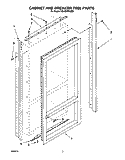 Part Location Diagram of 2004536 Whirlpool USE WPL 2254724
