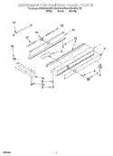 REFRIGERATOR CONTROL PANEL Diagram and Parts List for KSSS42QHB00  KitchenAid Refrigerator