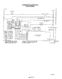 WIRING DIAGRAM Diagram and Parts List for B9608^4  Whirlpool Wall Oven