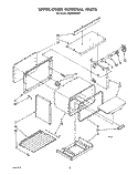 Part Location Diagram of 4314864 Whirlpool Frame, Front
