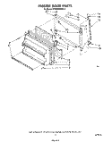 FREEZER DOOR Diagram and Parts List for ET18EKXPWR4  Whirlpool Refrigerator