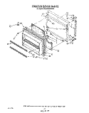 FREEZER DOOR Diagram and Parts List for EB22DMXWW00  Whirlpool Refrigerator