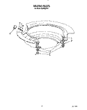 HEATER Diagram and Parts List for KUDS220T4  KitchenAid Dishwasher