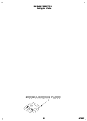 MISCELLANEOUS Diagram and Parts List for DU980QPDQ0  Whirlpool Dishwasher