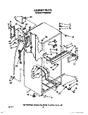 CABINET Diagram and Parts List for TT14EKRXW00  Estate Refrigerator
