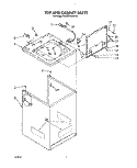 Part Location Diagram of LIT3353758 Whirlpool Tech Sheet