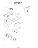 Part Location Diagram of 878099 Whirlpool Spacer, Main Top (2)