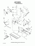 UNIT PARTS Diagram and Parts List for KBFS25EVMS3  KitchenAid Refrigerator
