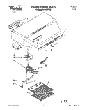 SECTION Diagram and Parts List for RH4936XWQ0  Whirlpool Range Hood