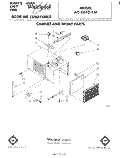 SECTION Diagram and Parts List for ACC632XM  Whirlpool Air Conditioner