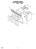 Part Location Diagram of 8184943 Whirlpool USE WPL W10261067