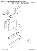 Part Location Diagram of 8564040 Whirlpool English/French