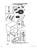 OPTIONAL Diagram and Parts List for ACH184XX0  Whirlpool Air Conditioner