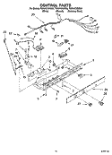 CONTROL PARTS Diagram and Parts List for TS25AGXNS00  Estate Refrigerator