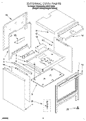 Part Location Diagram of 4363302 Whirlpool BRKT-SUPRT