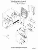 Part Location Diagram of W10425205 Whirlpool CNTRL-ELEC