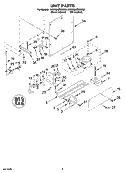UNIT PARTS Diagram and Parts List for KUWS24RSSS00  KitchenAid Wine and Beverage Cooler