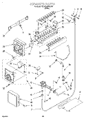 Part Location Diagram of 1129723 Whirlpool TUBE-BAG