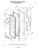 Part Location Diagram of 532154 Whirlpool Bunper (sold individually, 2 recommended)