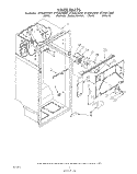 LINER Diagram and Parts List for ET20AKXSW07  Whirlpool Refrigerator