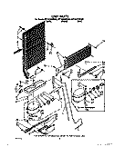 UNIT Diagram and Parts List for 6ET16ZKXWG00  Whirlpool Refrigerator