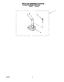 SEALED BURNER Diagram and Parts List for SF317PEAN3  Whirlpool Range