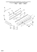 REFRIGERATOR CONTROL PANEL Diagram and Parts List for KSSS42MHT00  KitchenAid Refrigerator