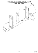 MICROWAVE CONTROL PANEL Diagram and Parts List for KEMS378BAL0  KitchenAid Wall Oven