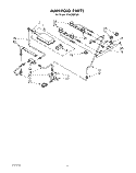 MANIFOLD Diagram and Parts List for SF365BEPW2  Whirlpool Range