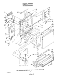 DOOR Diagram and Parts List for DU9000XR3  Whirlpool Dishwasher