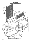 UNIT Diagram and Parts List for RT18DKYWW01  Roper Refrigerator