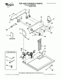 Part Location Diagram of W10274613 Whirlpool WIRING DIAGRAM