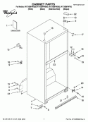Part Location Diagram of W10208840 Whirlpool Use & Care Guide (Bilingual)