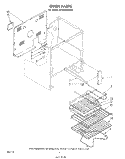 LITERATURE AND OPTIONAL Diagram and Parts List for RF302BXPW0  Whirlpool Range