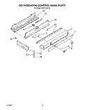 REFRIGERATOR CONTROL PANEL Diagram and Parts List for 4KSRF36DTX2  KitchenAid Refrigerator