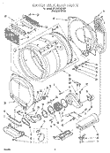Part Location Diagram of 3391931 Whirlpool GRILL-OUT