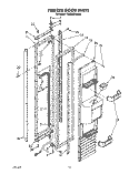 Part Location Diagram of 2000328 Whirlpool TRIM-DOOR