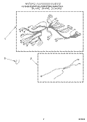 WIRING HARNESS Diagram and Parts List for KEBS107YAL0  KitchenAid Wall Oven
