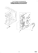 Part Location Diagram of 4358635 Whirlpool BRKT-MOUNT