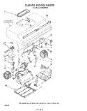 SECTION Diagram and Parts List for RH8336XLS  Whirlpool Range Hood