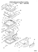 Part Location Diagram of 2208298 Whirlpool SHELF-CANT