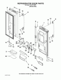 Part Location Diagram of WPW10319122 Whirlpool Handle