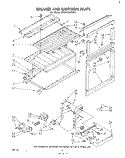 BREAKER AND PARTITION Diagram and Parts List for ET20HKXLWR0  Whirlpool Refrigerator